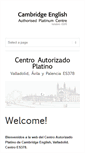 Mobile Screenshot of examsvalladolid.com